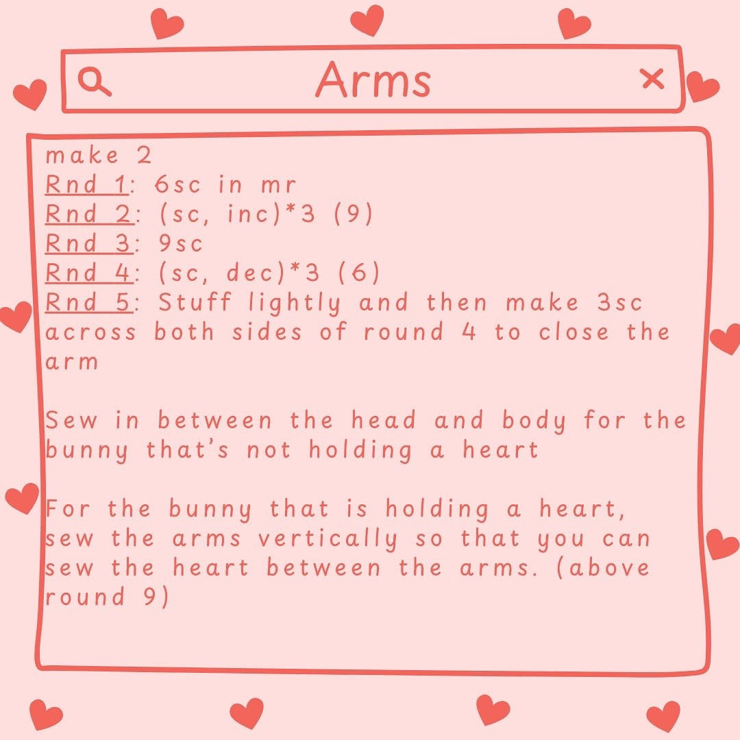 Crochet Teddy Bear Pattern with Heart - Free Tutorial