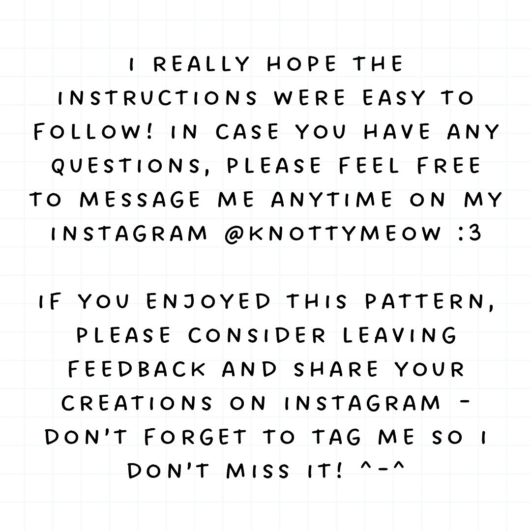 Crochet Tiny Taiyaki Pattern by knottymeow - Free and Easy Tutorial