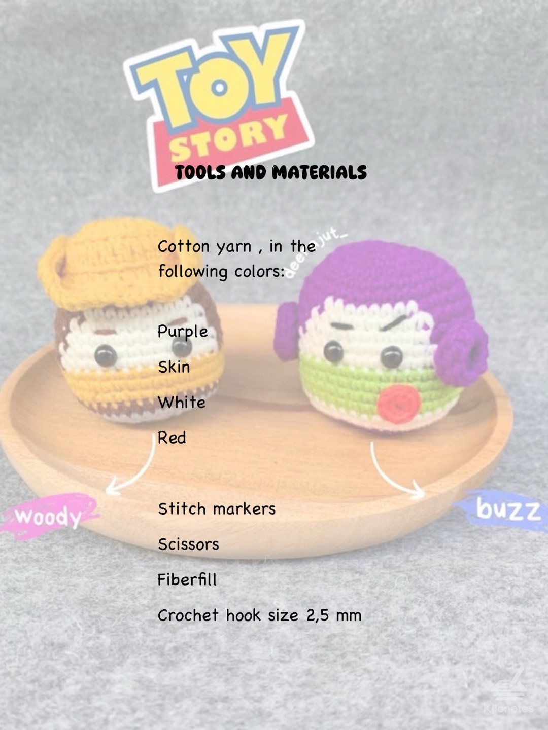Crochet Toy Story Characters: Woody and Buzz Amigurumi Patterns