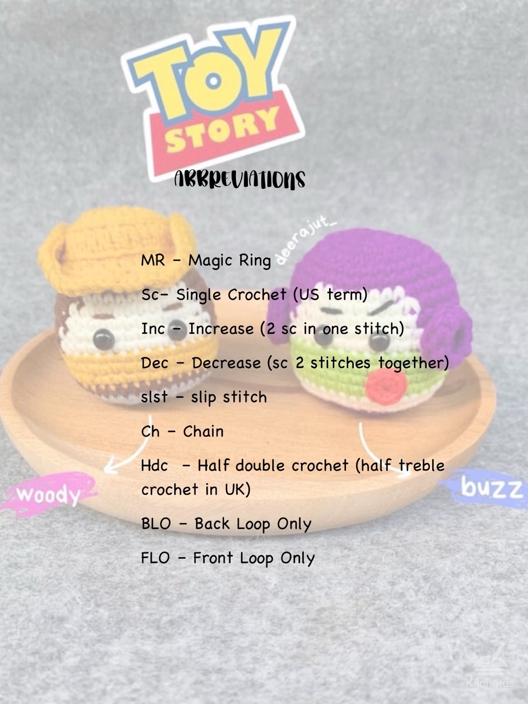 Crochet Toy Story Characters: Woody and Buzz Amigurumi Patterns