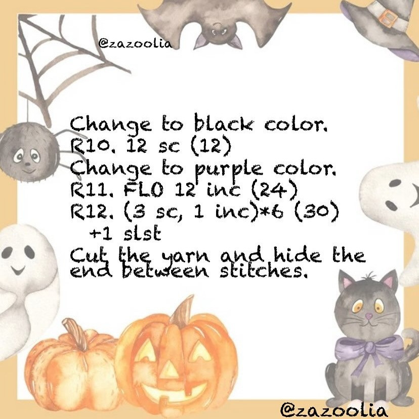 Crochet Witch Hat Free Pattern for Halloween Fun Crafting