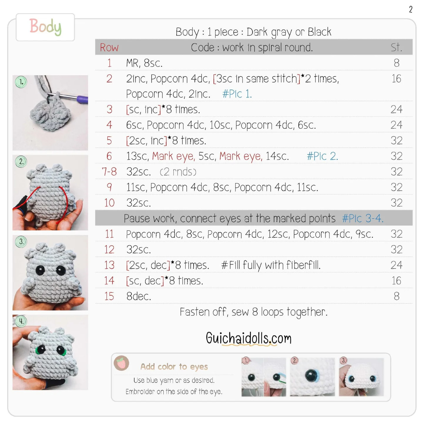 Crochet Your Own Adorable Baby Dragon with This Free Pattern