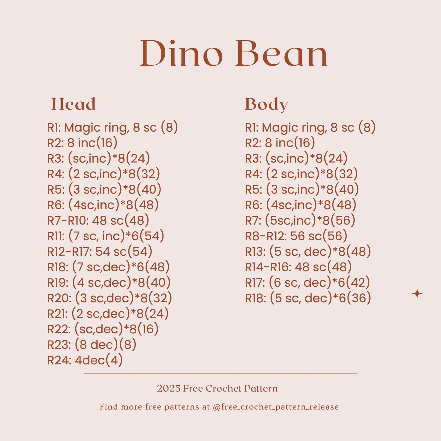 Crochet Your Own Adorable Dino Bean Plushie with Free Pattern