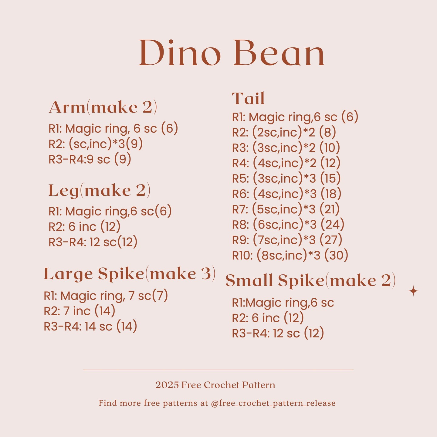 Crochet Your Own Adorable Dino Bean Plushie with Free Pattern