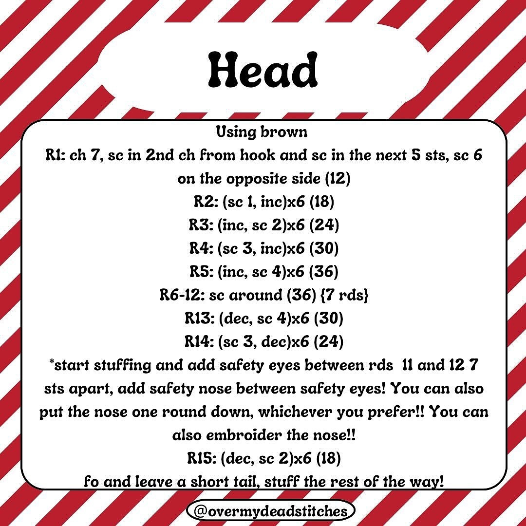 Crochet Your Own Adorable Gingerbear with This Easy Pattern