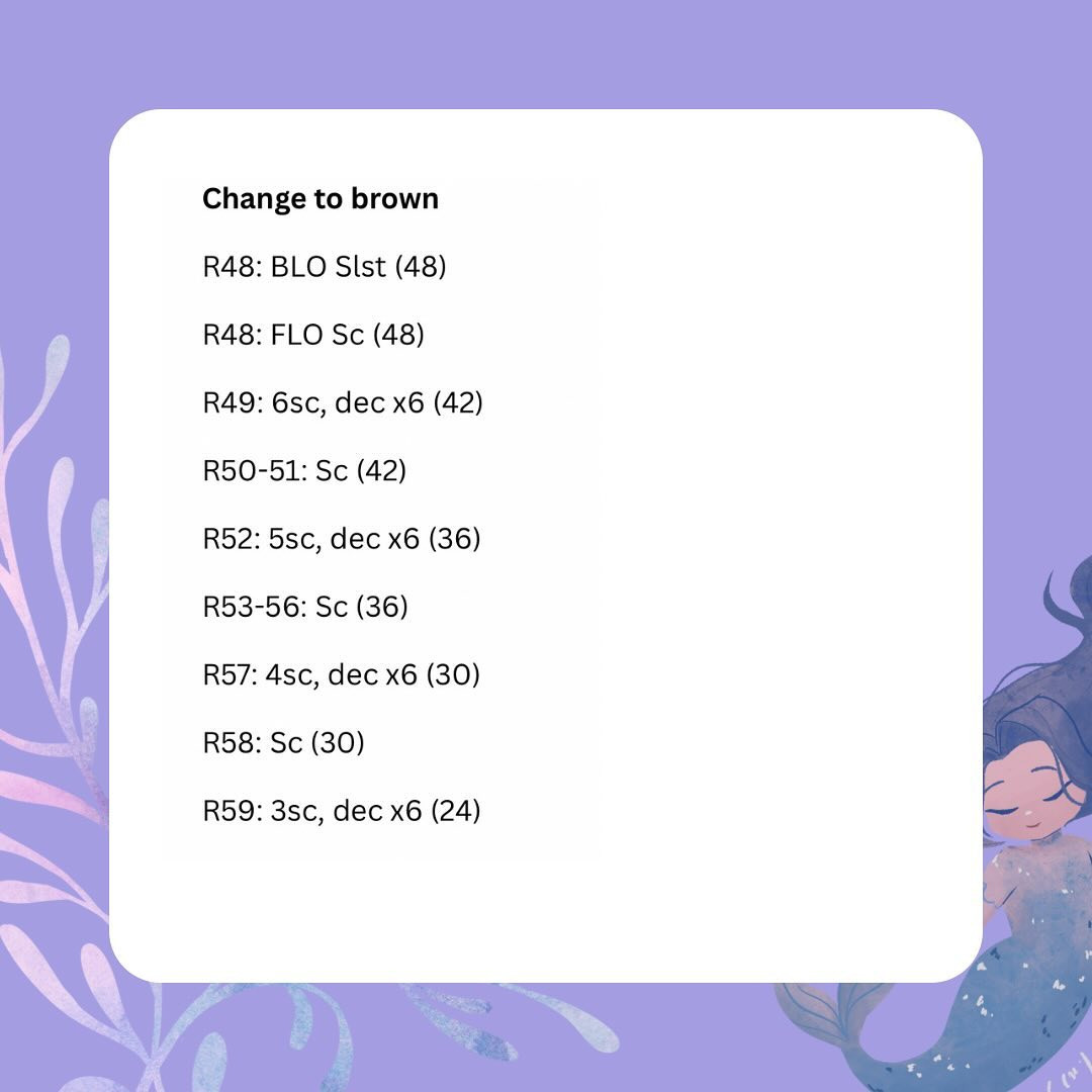 Crochet Your Own Adorable Mermaid Doll with Free Pattern