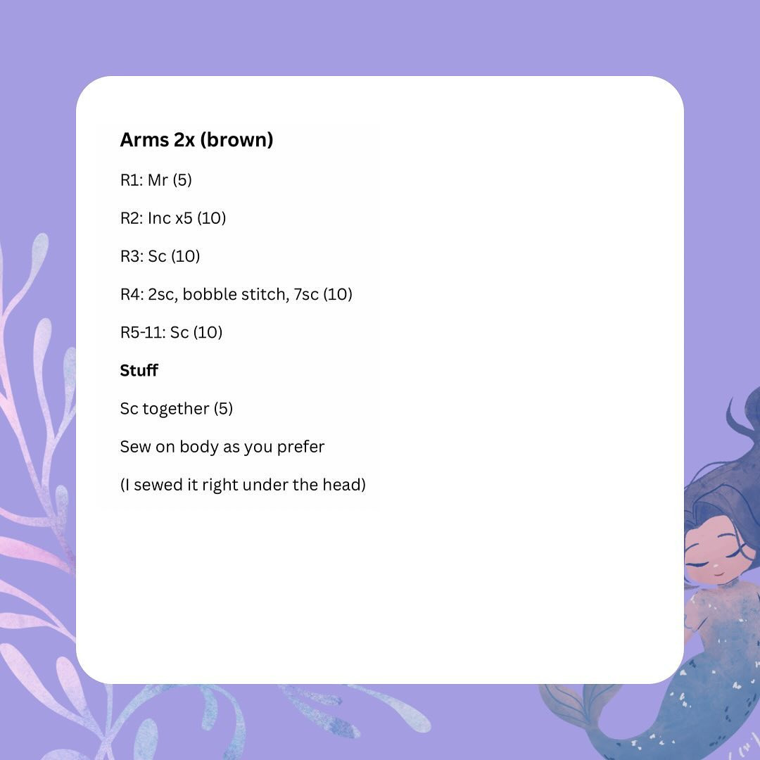 Crochet Your Own Adorable Mermaid Doll with Free Pattern