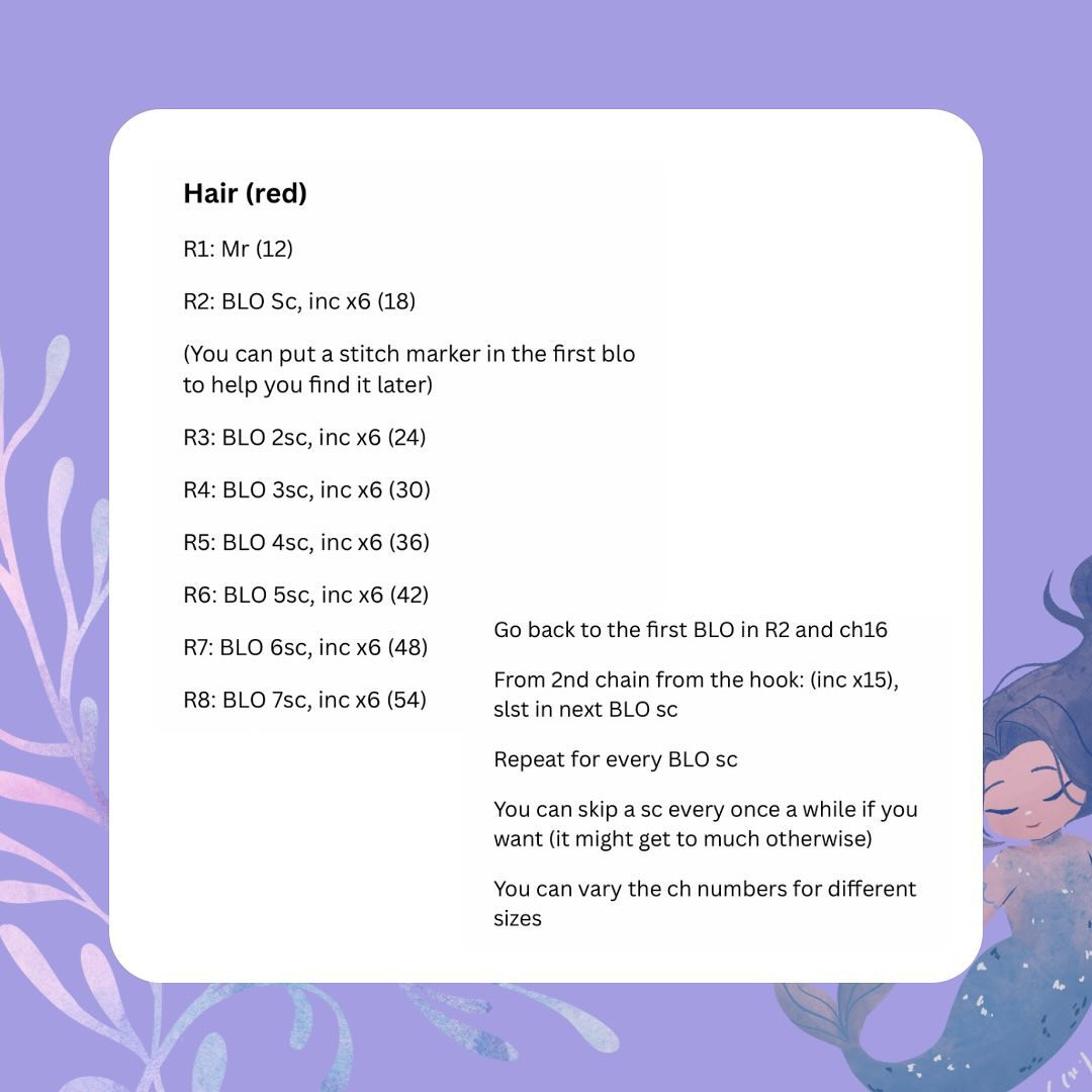 Crochet Your Own Adorable Mermaid Doll with Free Pattern