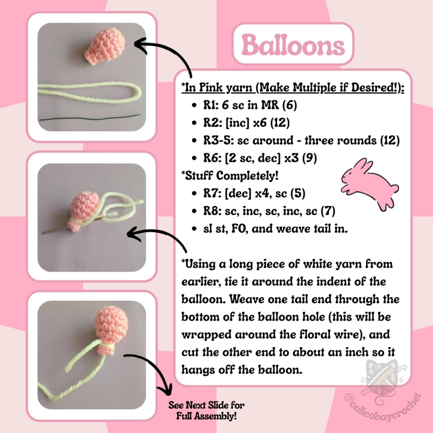 Crochet Your Own Adorable Party Bunny with Balloons