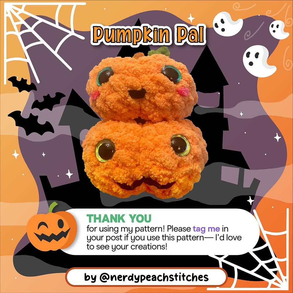 Crochet Your Own Adorable Pumpkin Pal This Halloween