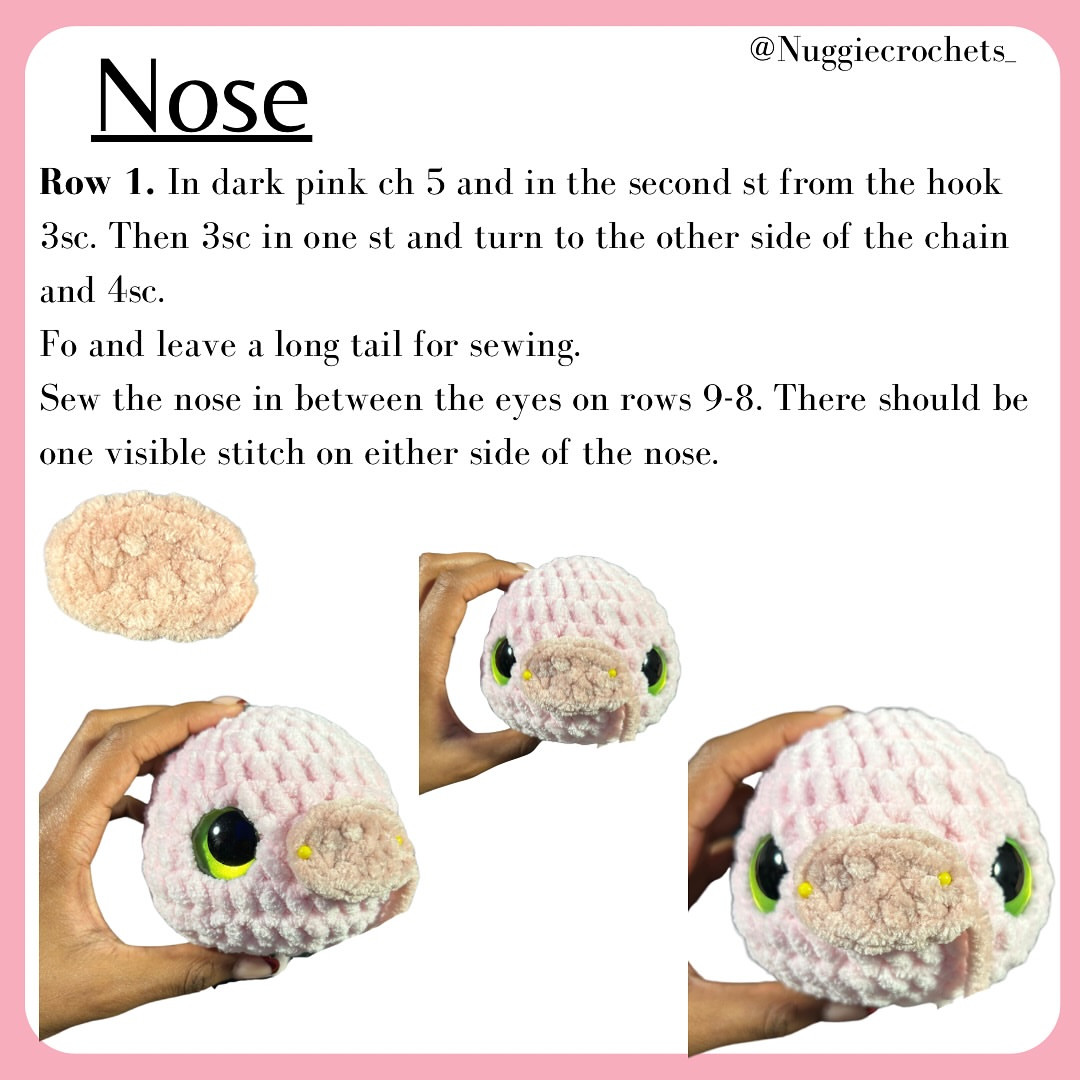 Crochet Your Own Adorable Strawberry Piggy with Free Pattern