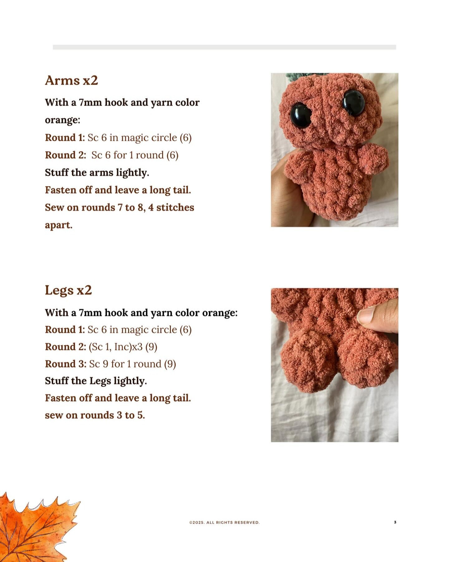 Crochet Your Own Andrew the Adorable Baby Pumpkin Plush