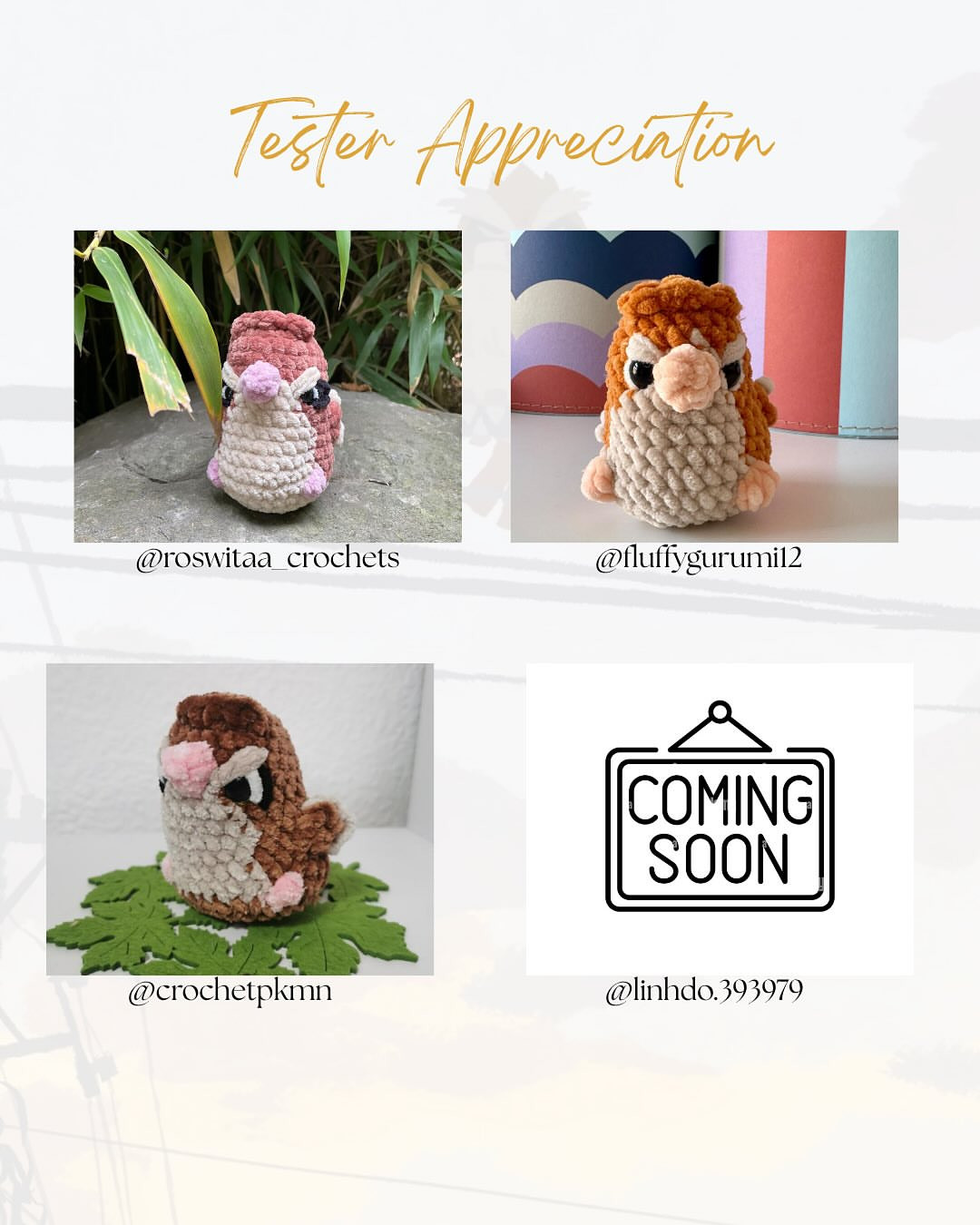 Crochet Your Own Angry Pidgeon with This Free Pattern