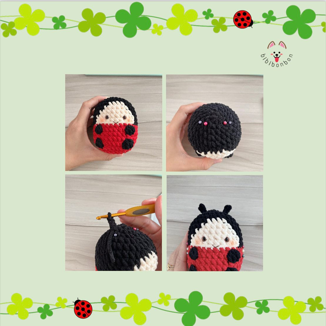 Crochet Your Own Chubby Ladybug with This Free Pattern