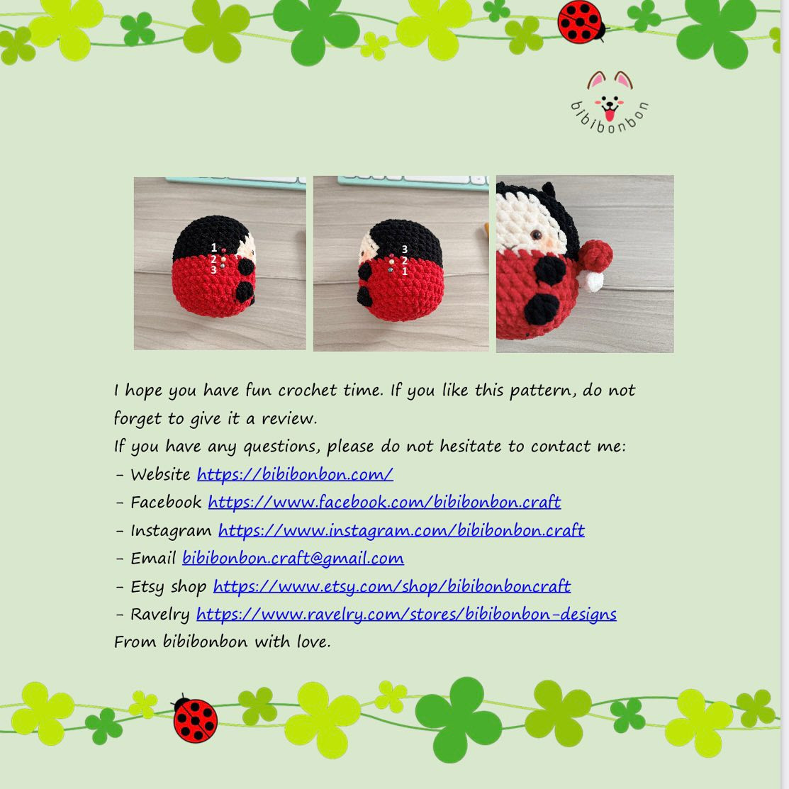 Crochet Your Own Chubby Ladybug with This Free Pattern