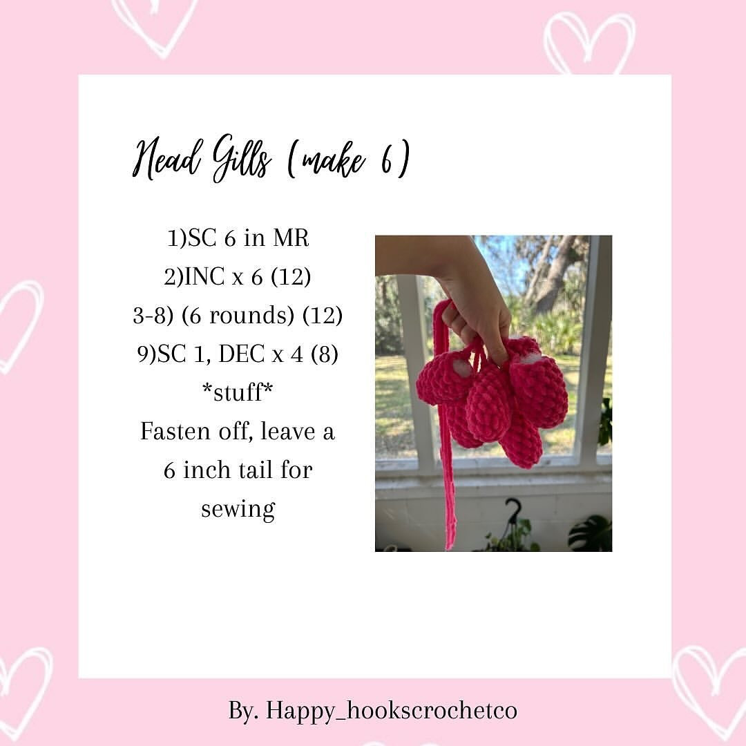 Crochet Your Own Cute Axolotl with This Free Pattern