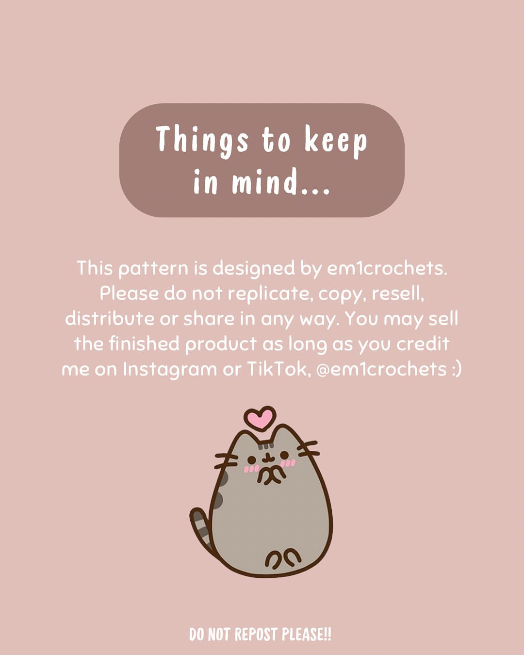 Crochet Your Own Cute Baby Pusheen with This Free Pattern