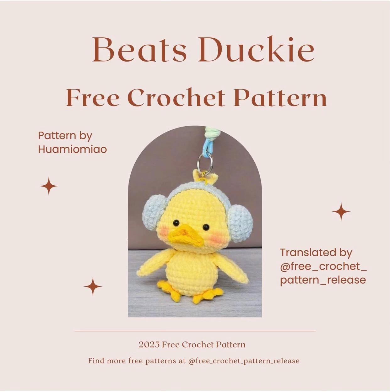 Crochet Your Own Cute Duckie with Free Pattern Guide
