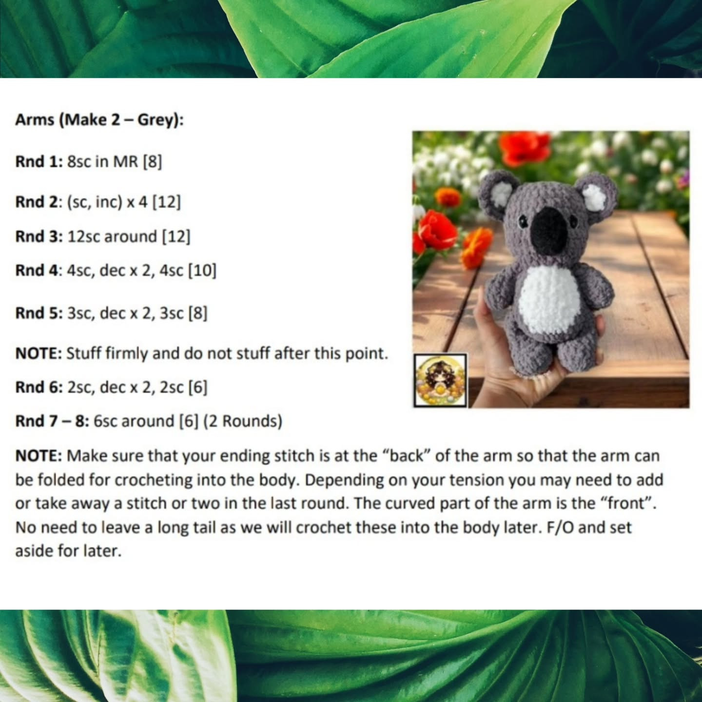 Crochet Your Own Cute Koala with This Easy Pattern