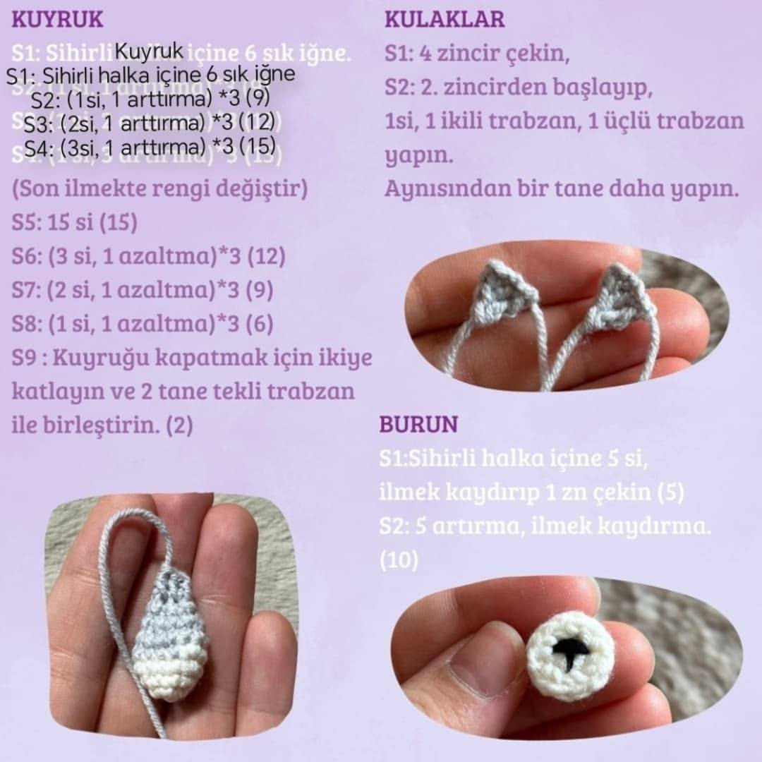 Crochet Your Own Cute Little Husky Amigurumi Pattern