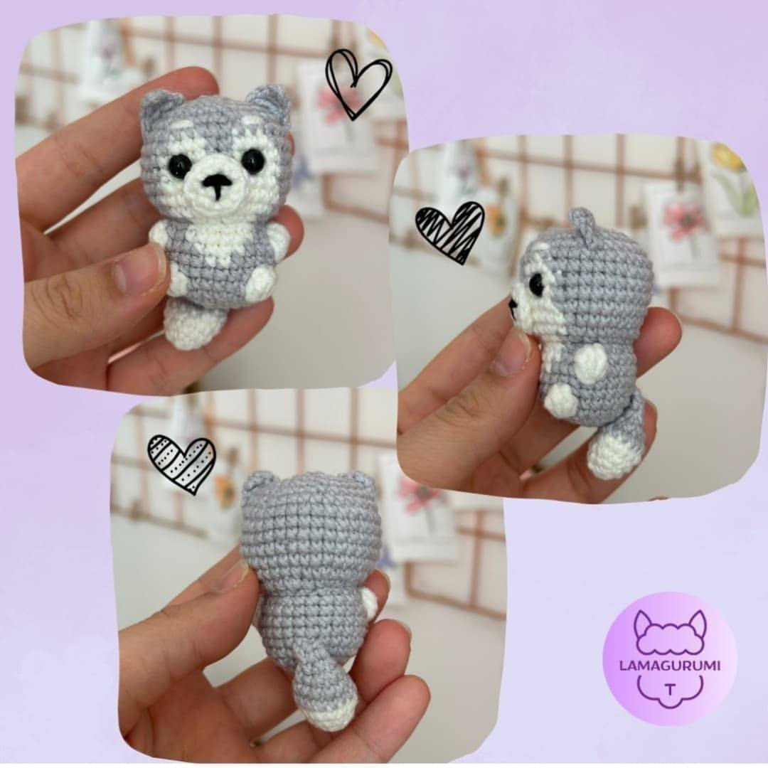 Crochet Your Own Cute Little Husky Amigurumi Pattern