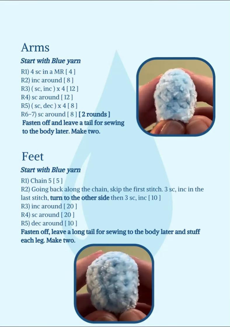 Crochet Your Own Cute Squirtle with This Free Pattern