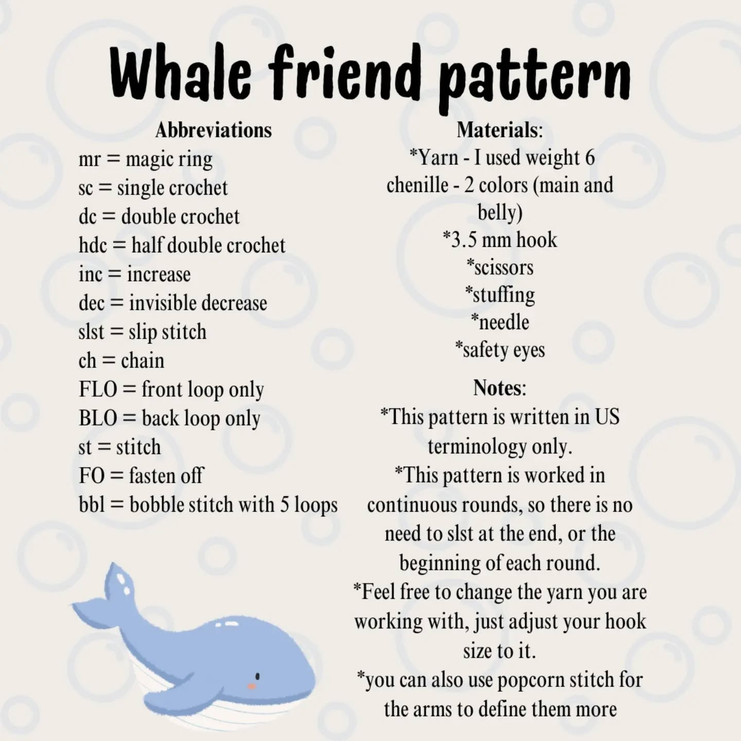 Crochet Your Own Cute Whale with This Free Pattern