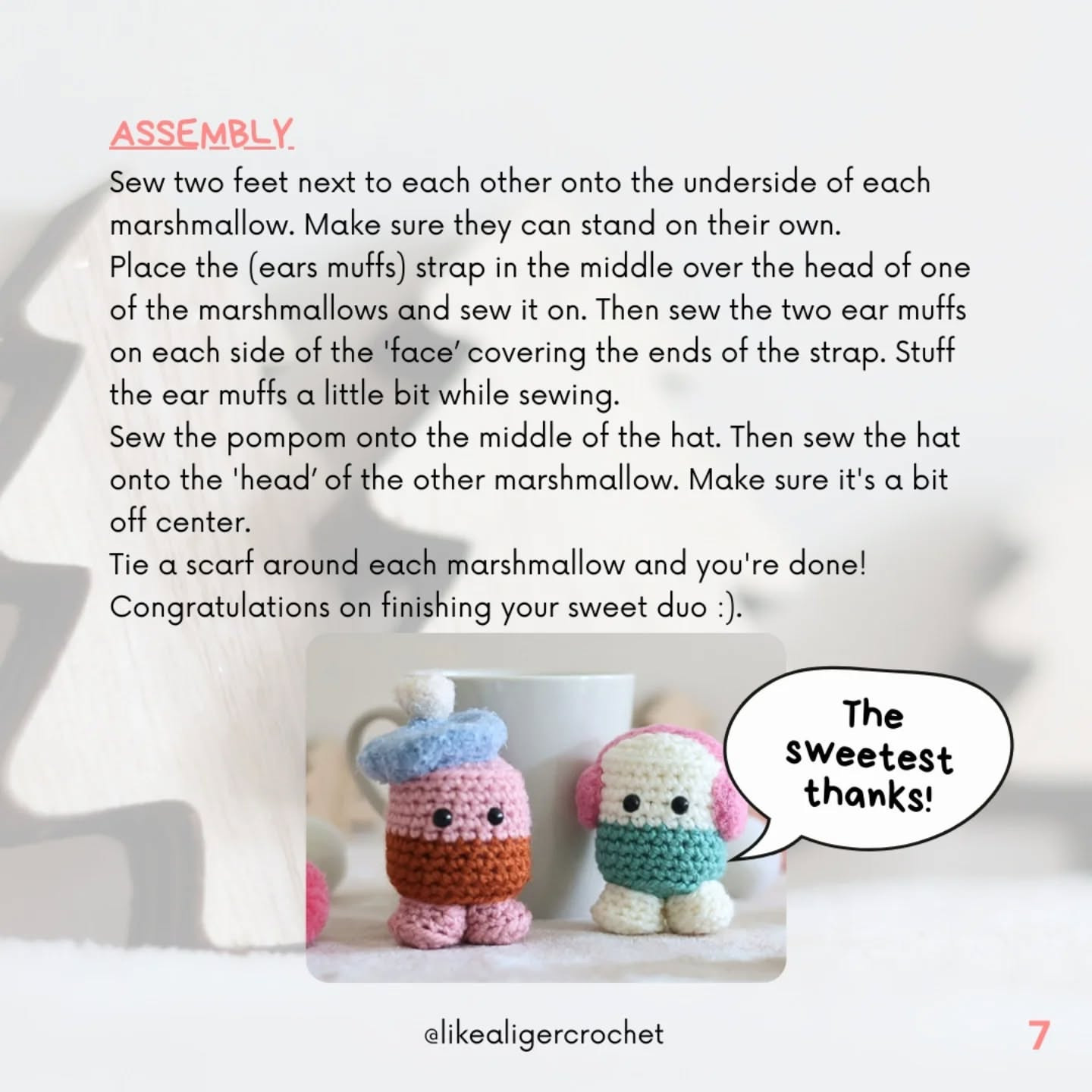 Crochet Your Own Fluff and Puff Winter Marshmallows with Free Pattern