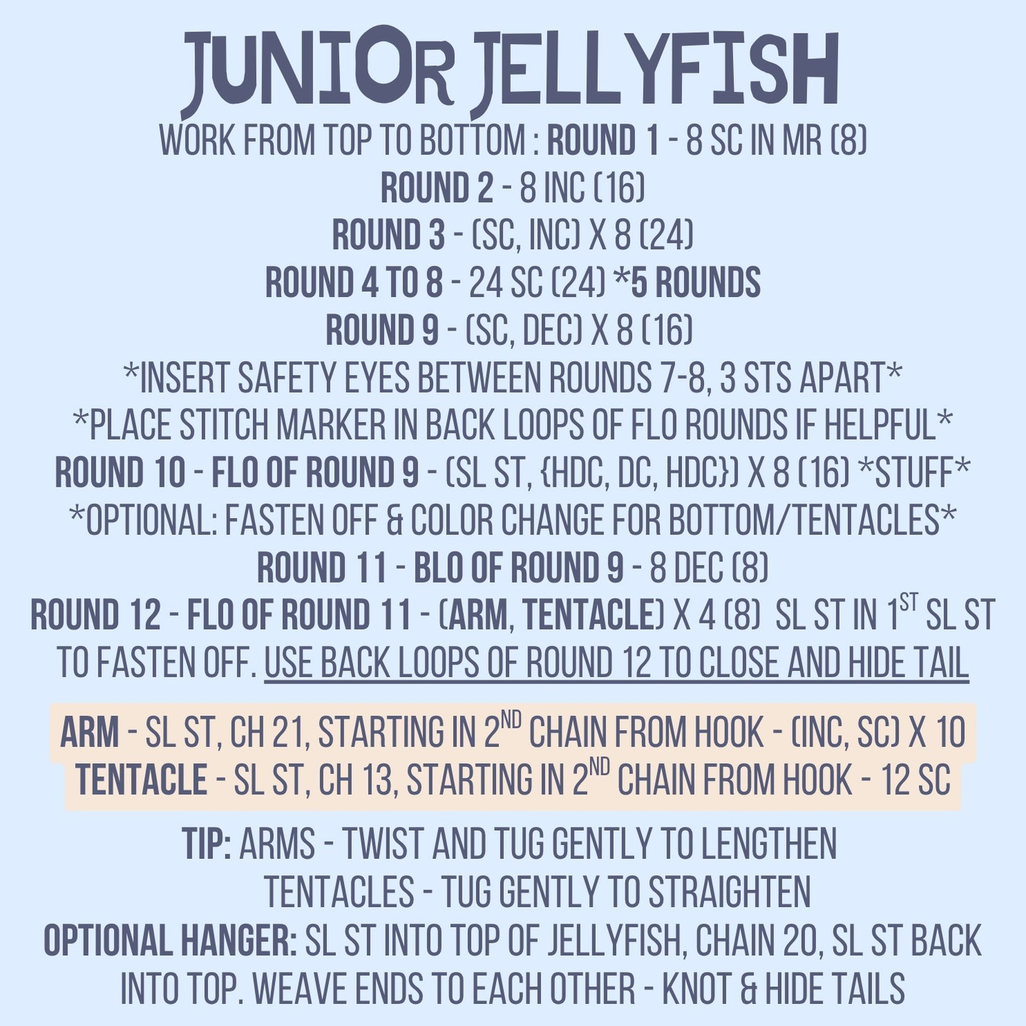 Crochet Your Own Jellyfish: Easy Pattern for Beginners