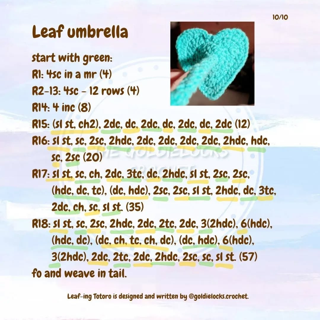 Crochet Your Own Leaf-Inspired Totem with This Free Pattern