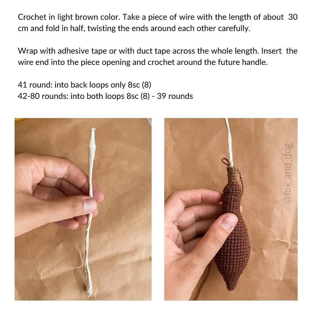 Crochet Your Own Magical Broomstick with This Free Pattern