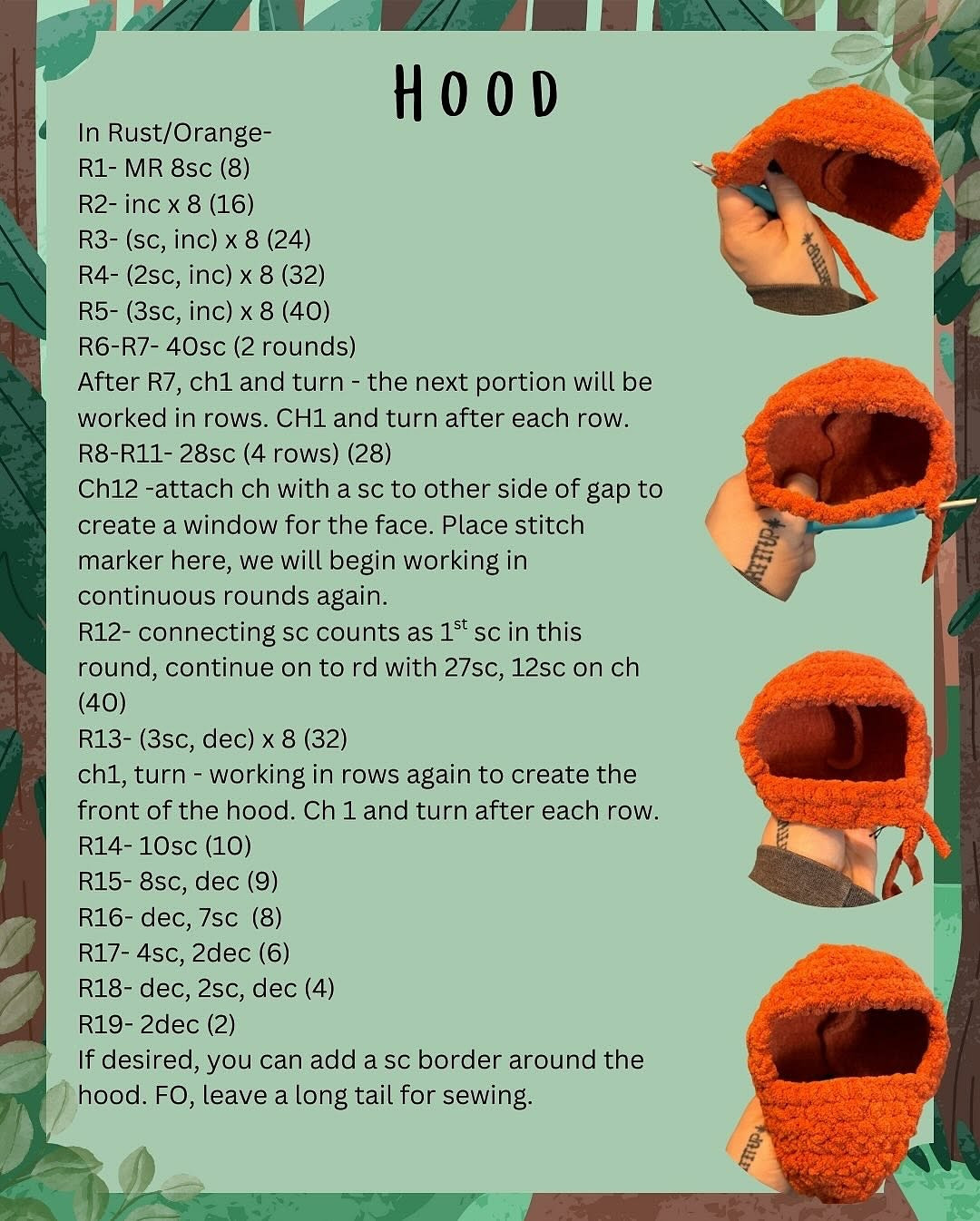 Crochet Your Own Mini Forest Dweller with This Free Pattern