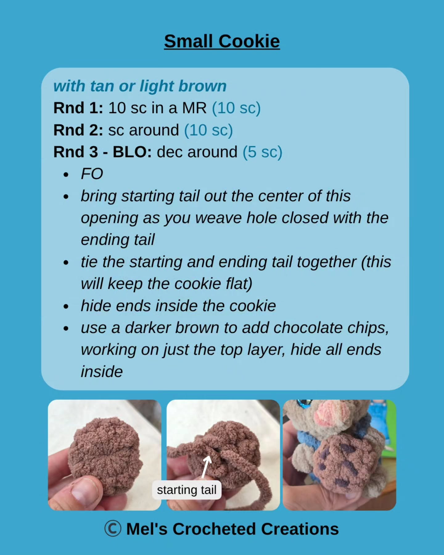 Crochet Your Own Pocket Mouse with Cookie Amigurumi Pattern