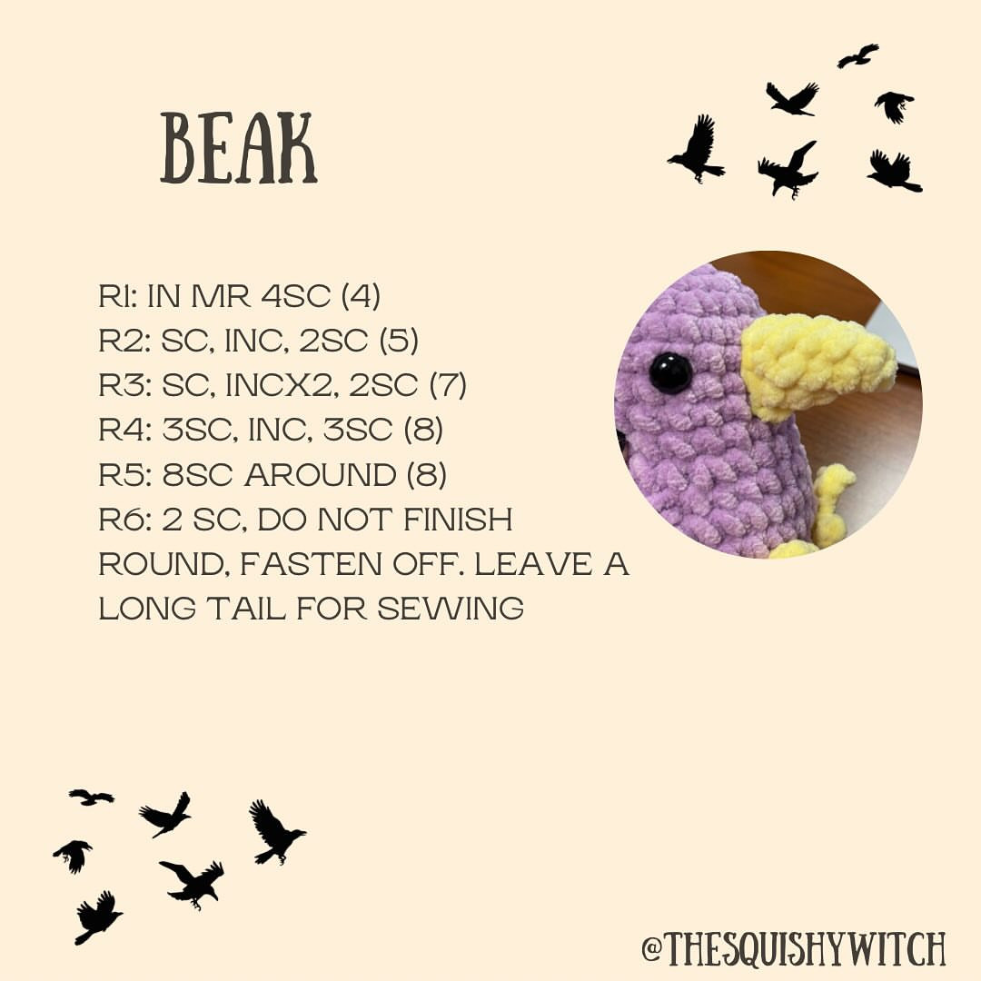 Crochet Your Own Raven Spud Mod with Free Pattern