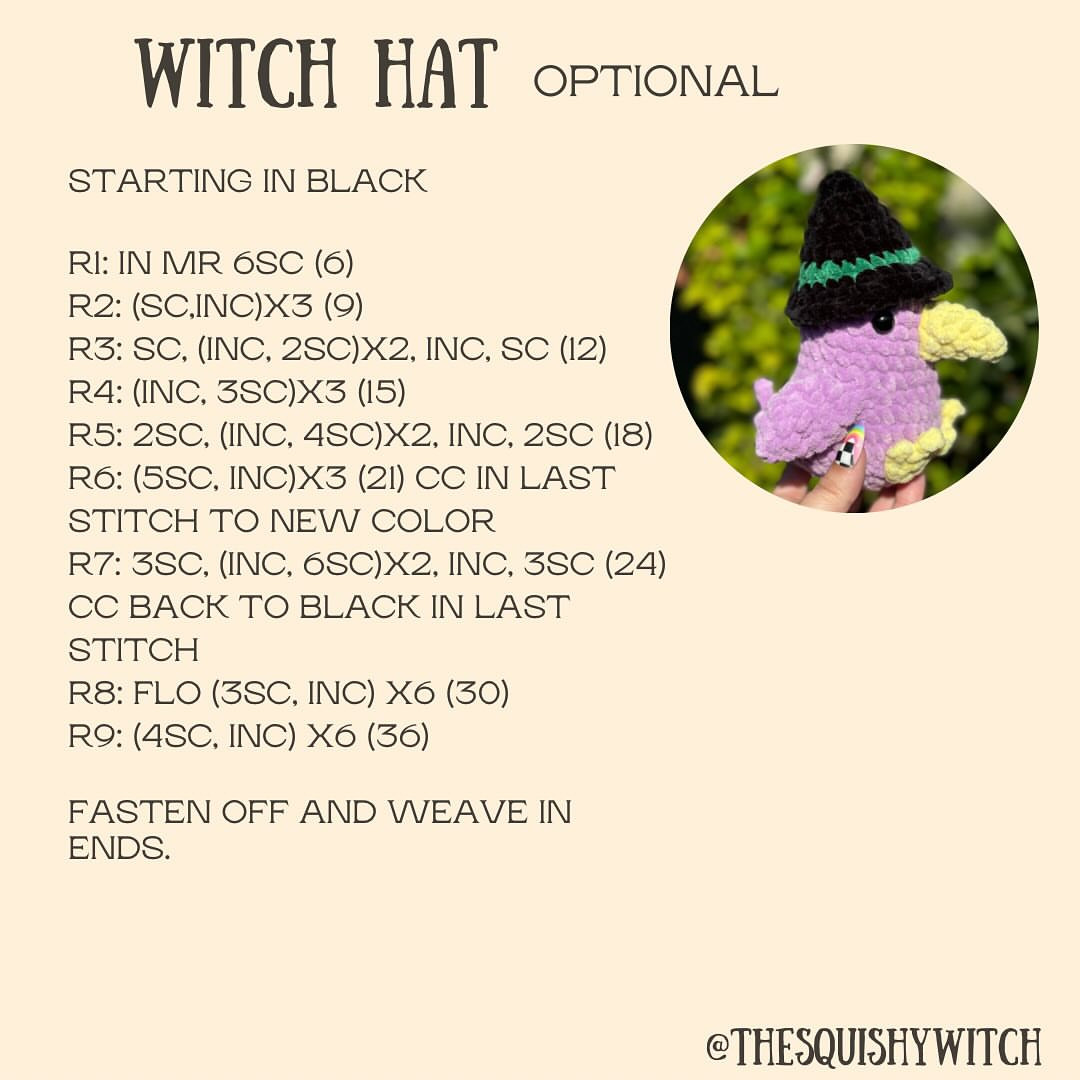 Crochet Your Own Raven Spud Mod with Free Pattern