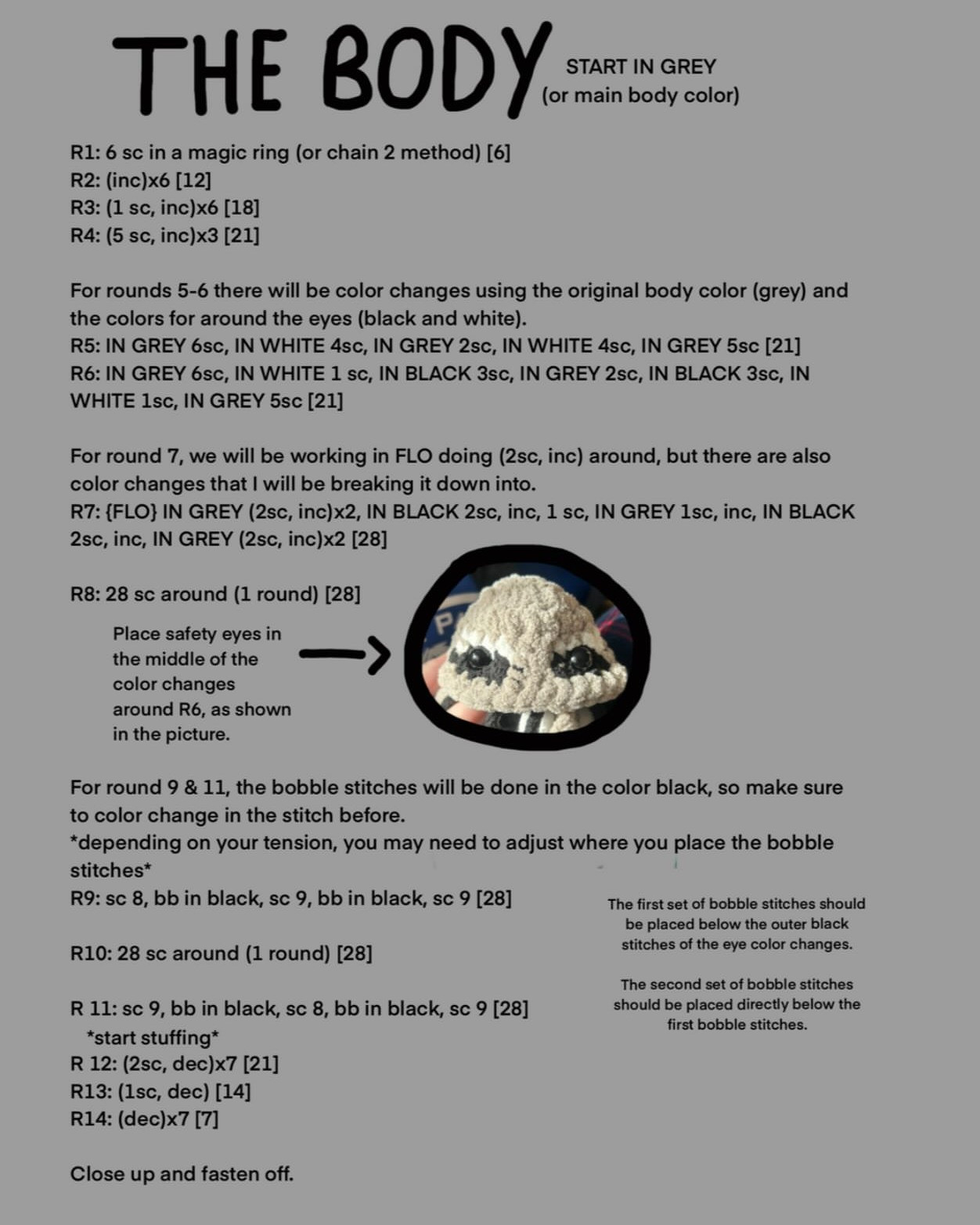 Crochet Your Own Rocky the Raccoon with This Free Pattern