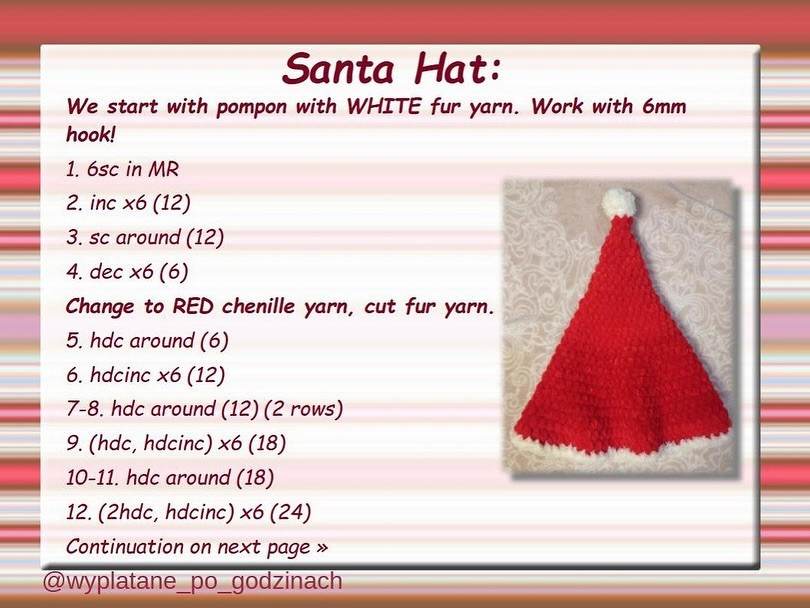 Crochet Your Own Santa Hat with This Free Pattern