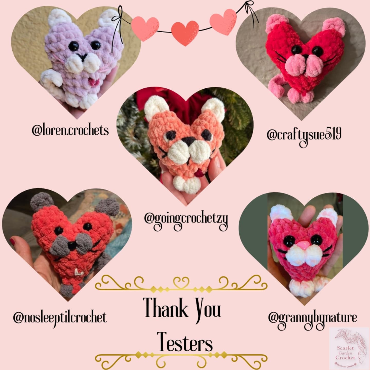 Crochet Your Own Simon the Love Kitty Kat Today!