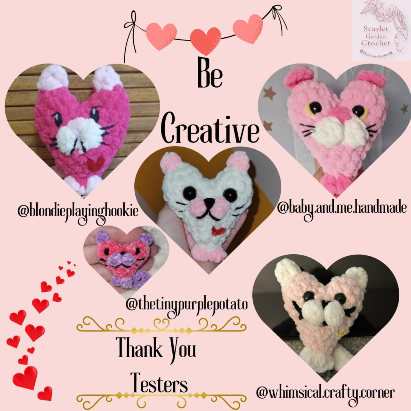 Crochet Your Own Simon the Love Kitty Kat Today!