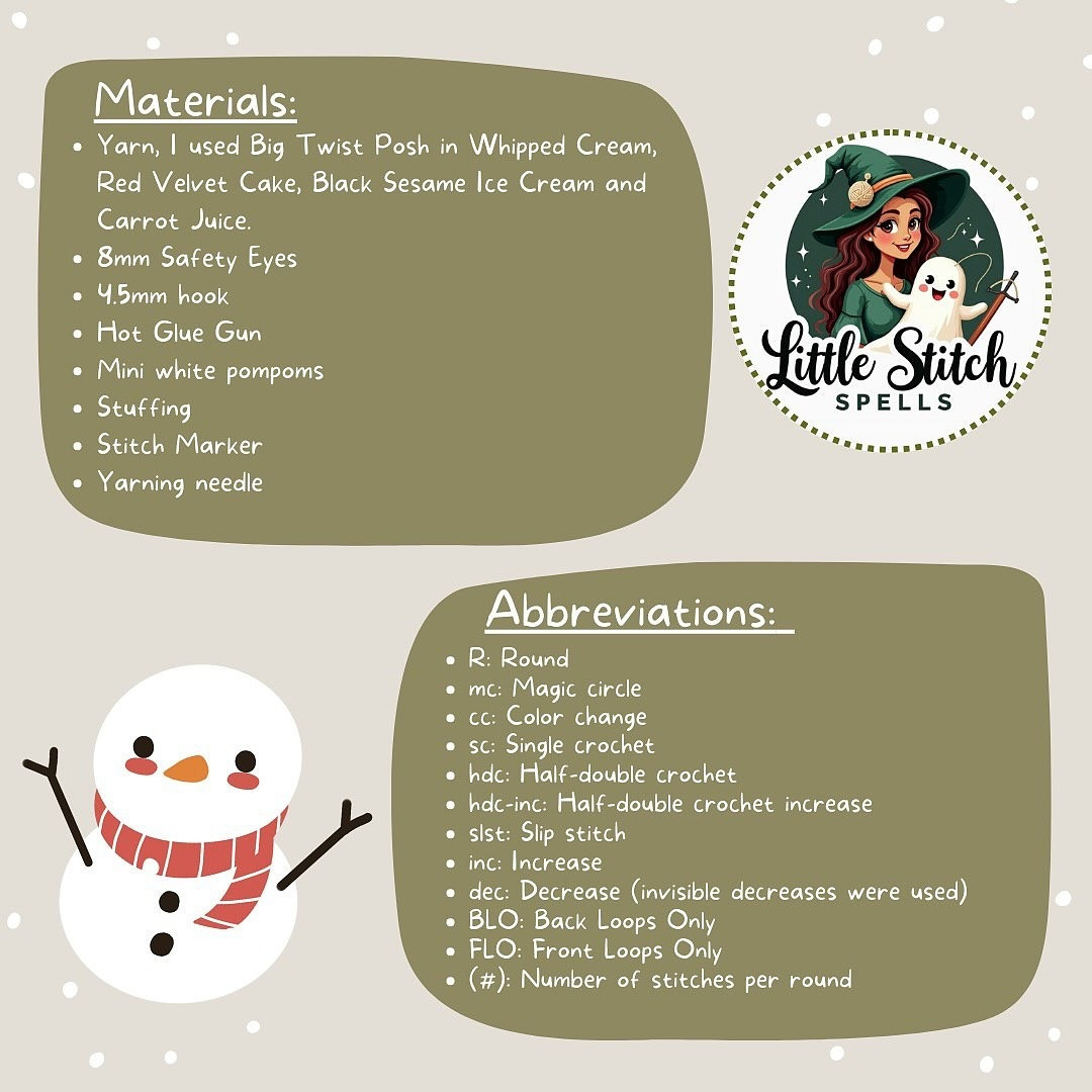 Crochet Your Own Snowman Car Hanger with This Free Pattern