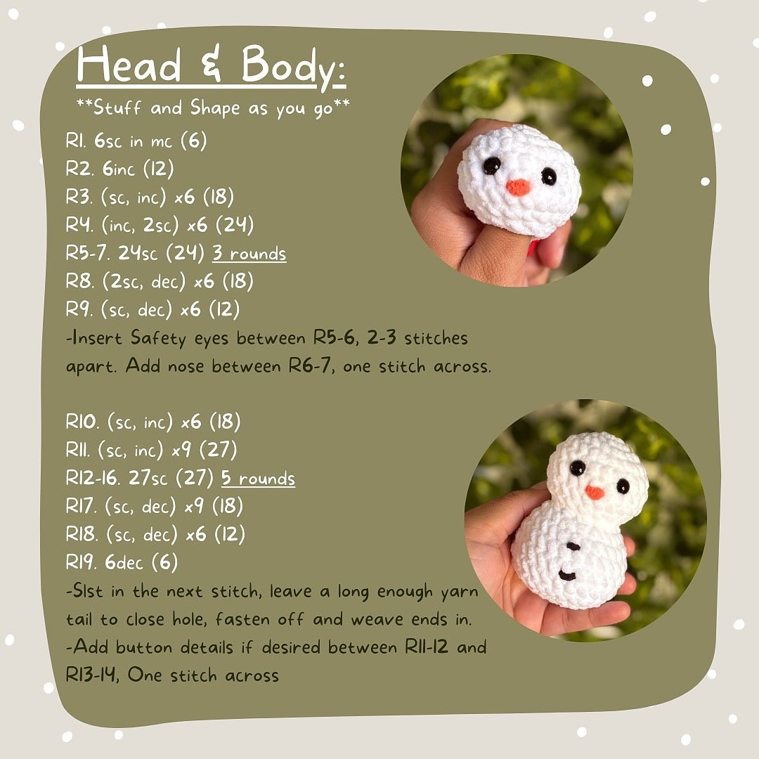 Crochet Your Own Snowman Car Hanger with This Free Pattern