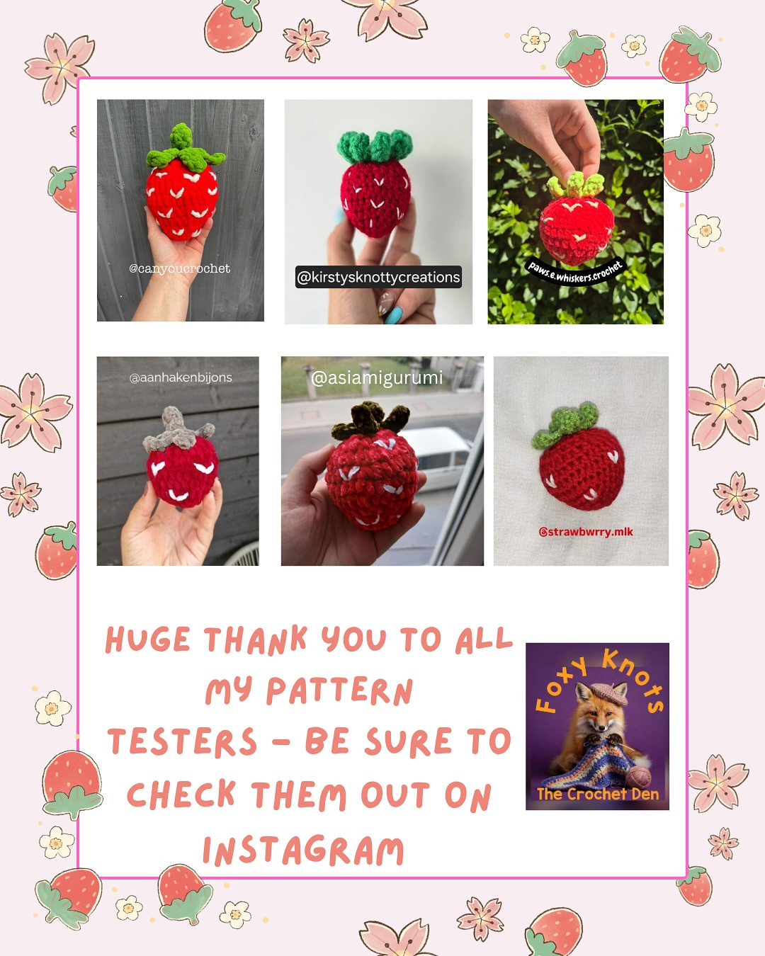 Crochet Your Own Strawberry with This Free Pattern