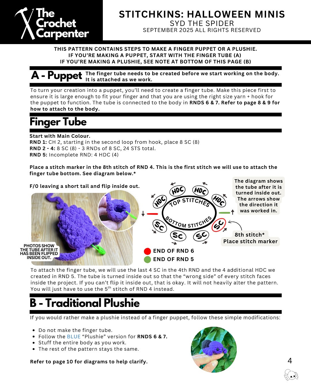 Cuddly Halloween Spider: Crochet Your Own Adorable Arachnid