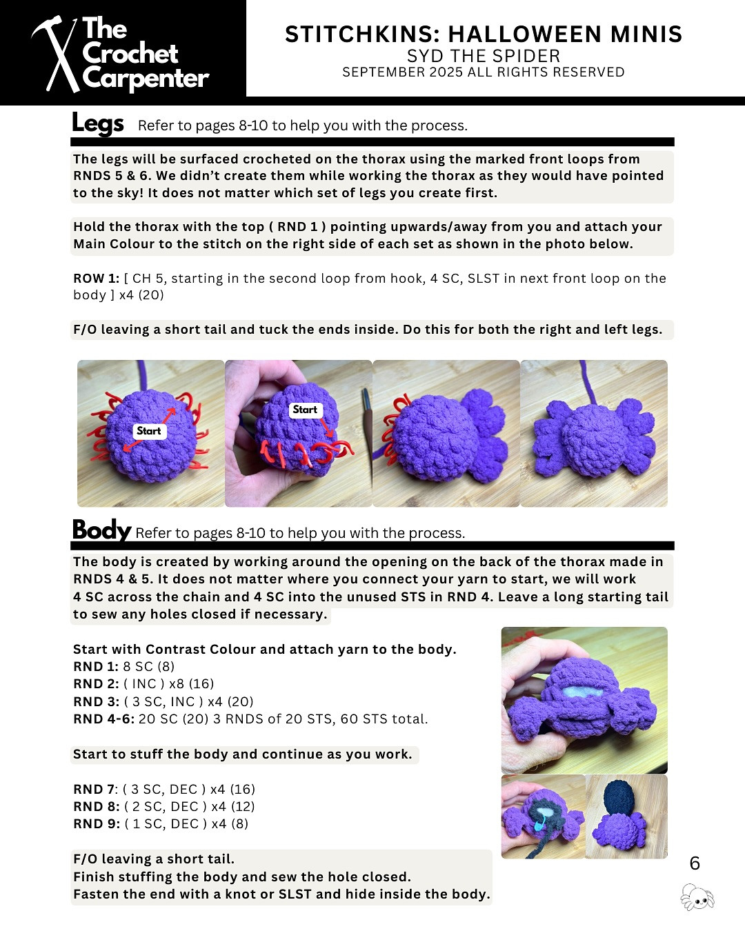 Cuddly Halloween Spider: Crochet Your Own Adorable Arachnid