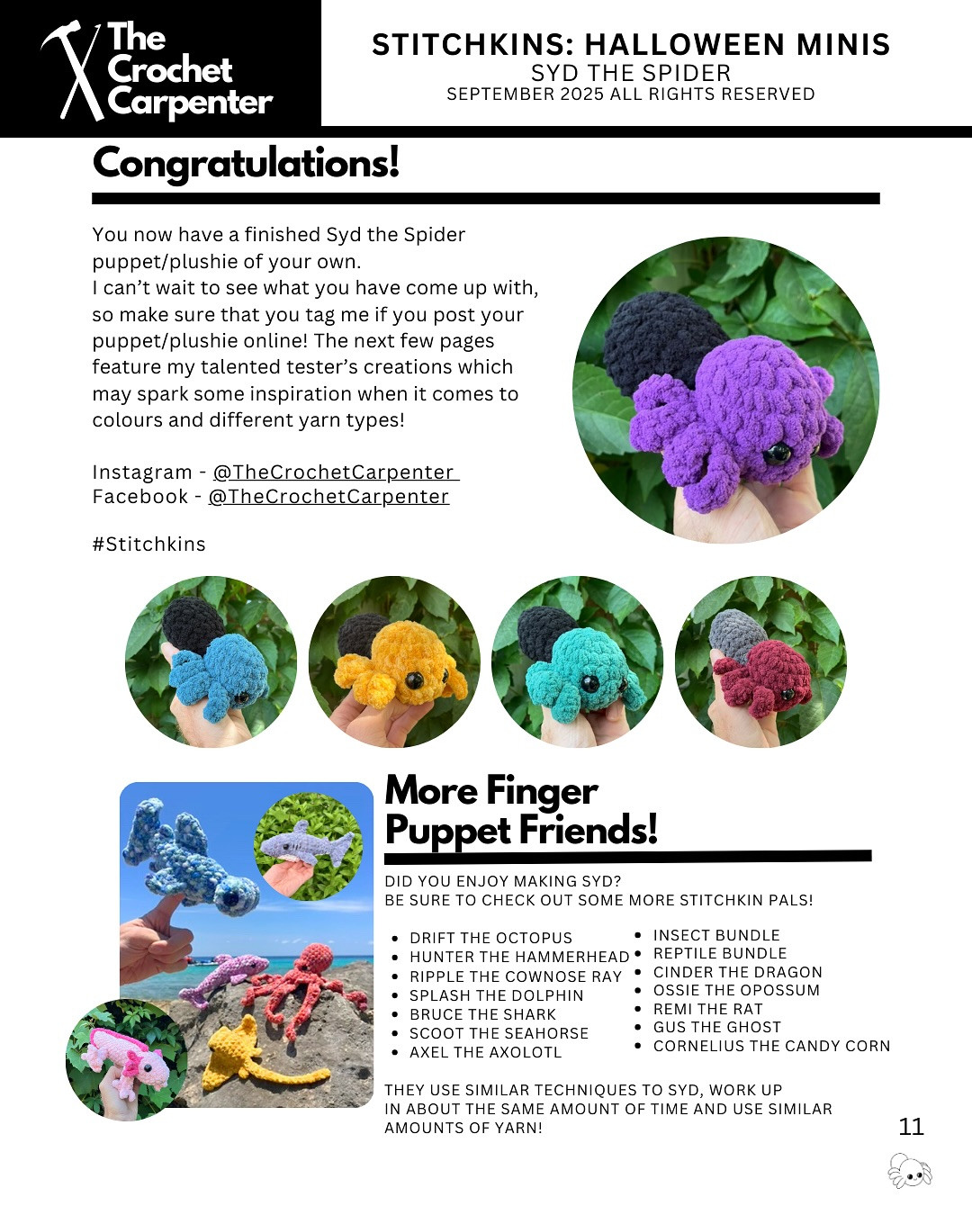 Cuddly Halloween Spider: Crochet Your Own Adorable Arachnid