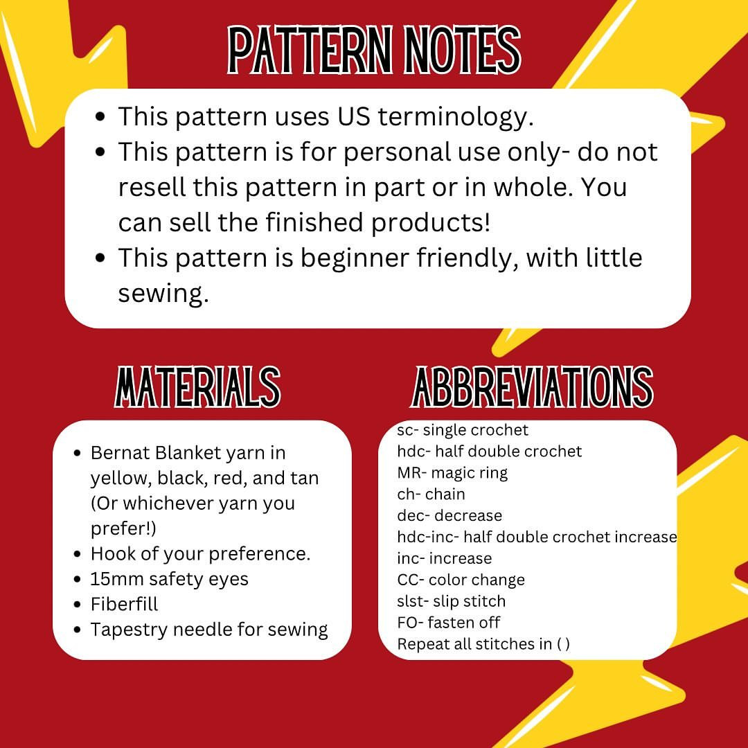 Cute Bee-Kachu Crochet Pattern for Amigurumi Lovers