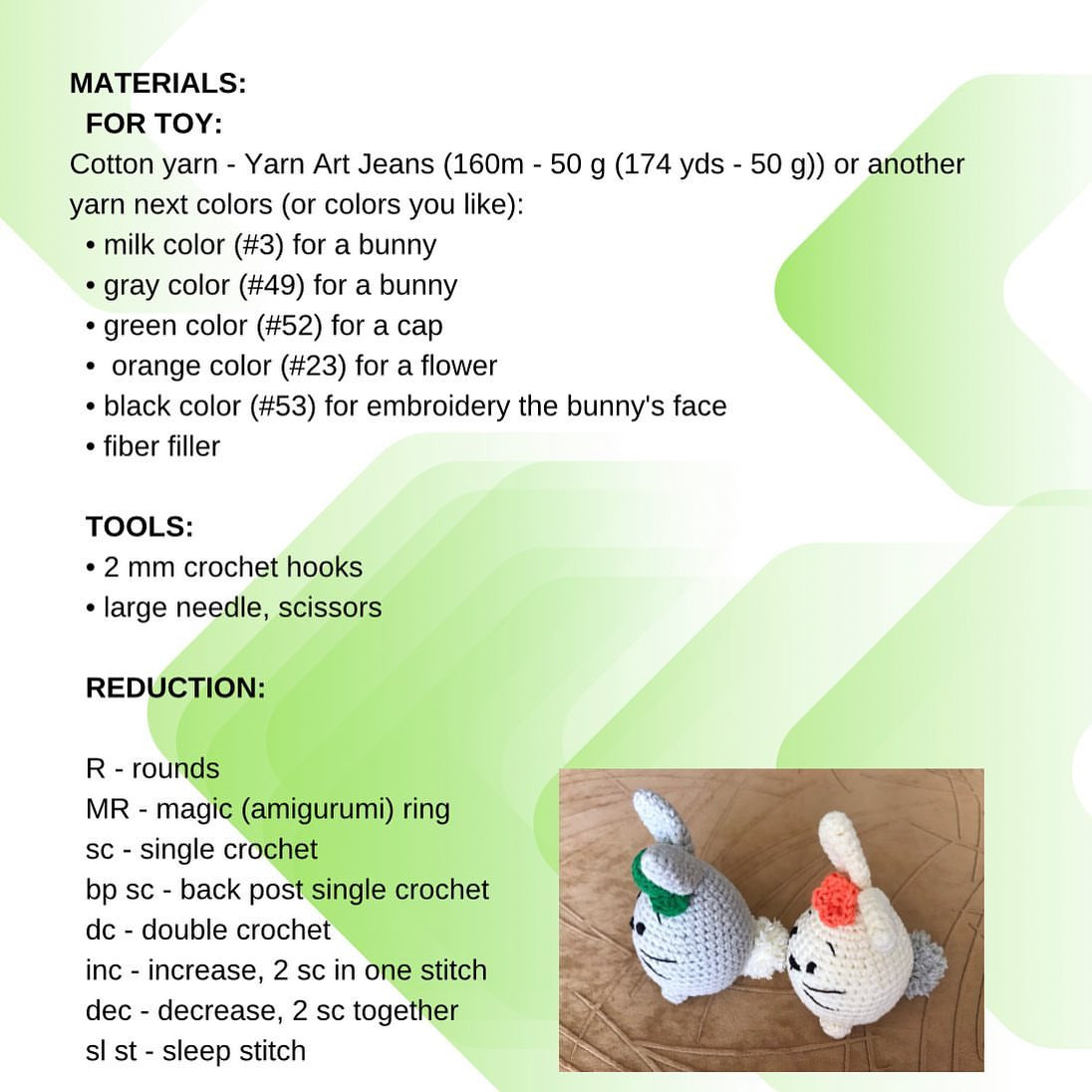 Cute Bunny Amigurumi Crochet Pattern for Beginners