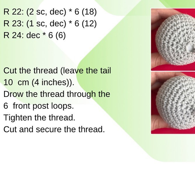 Cute Bunny Amigurumi Crochet Pattern for Beginners