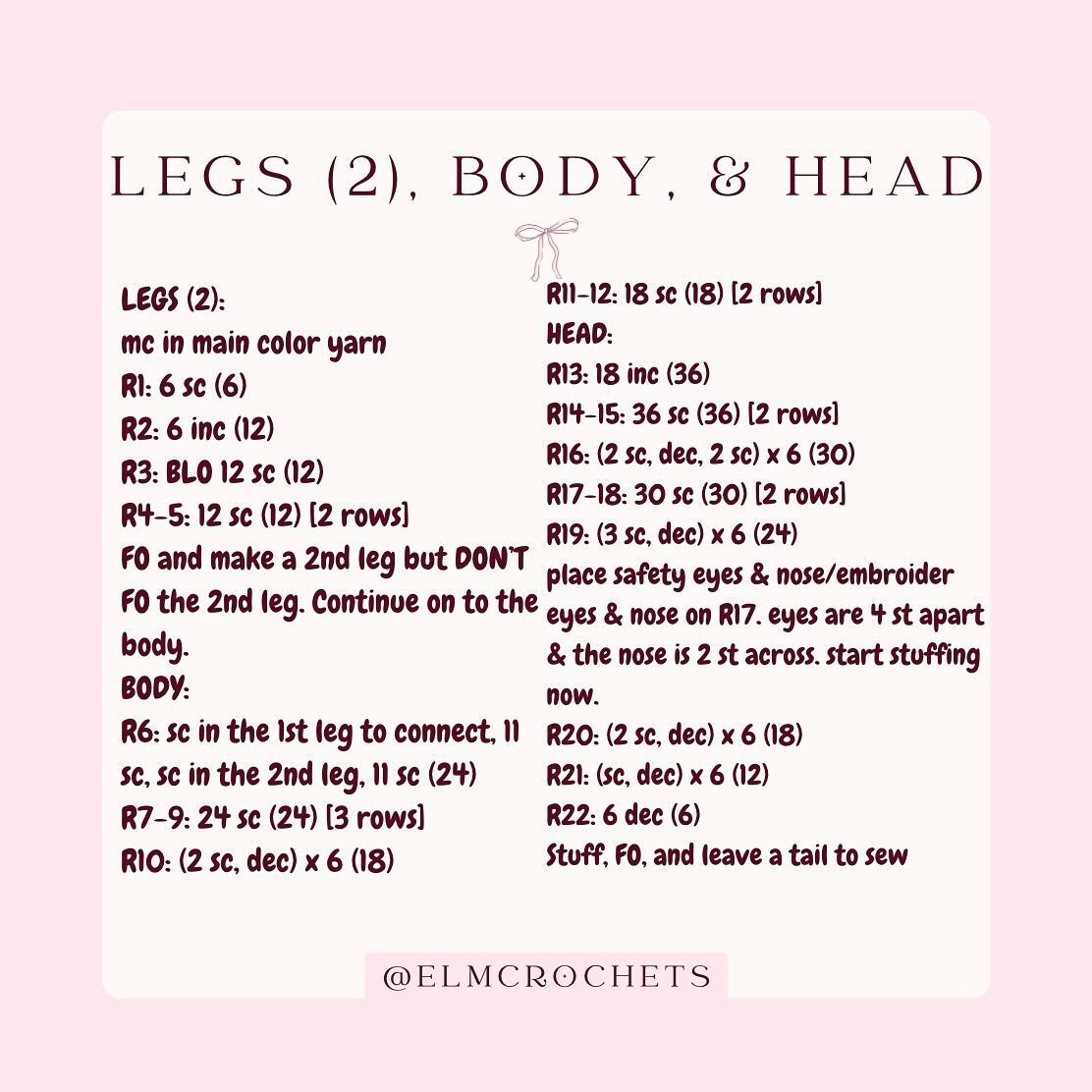 Cute Bunny Crochet Pattern for Amigurumi Enthusiasts