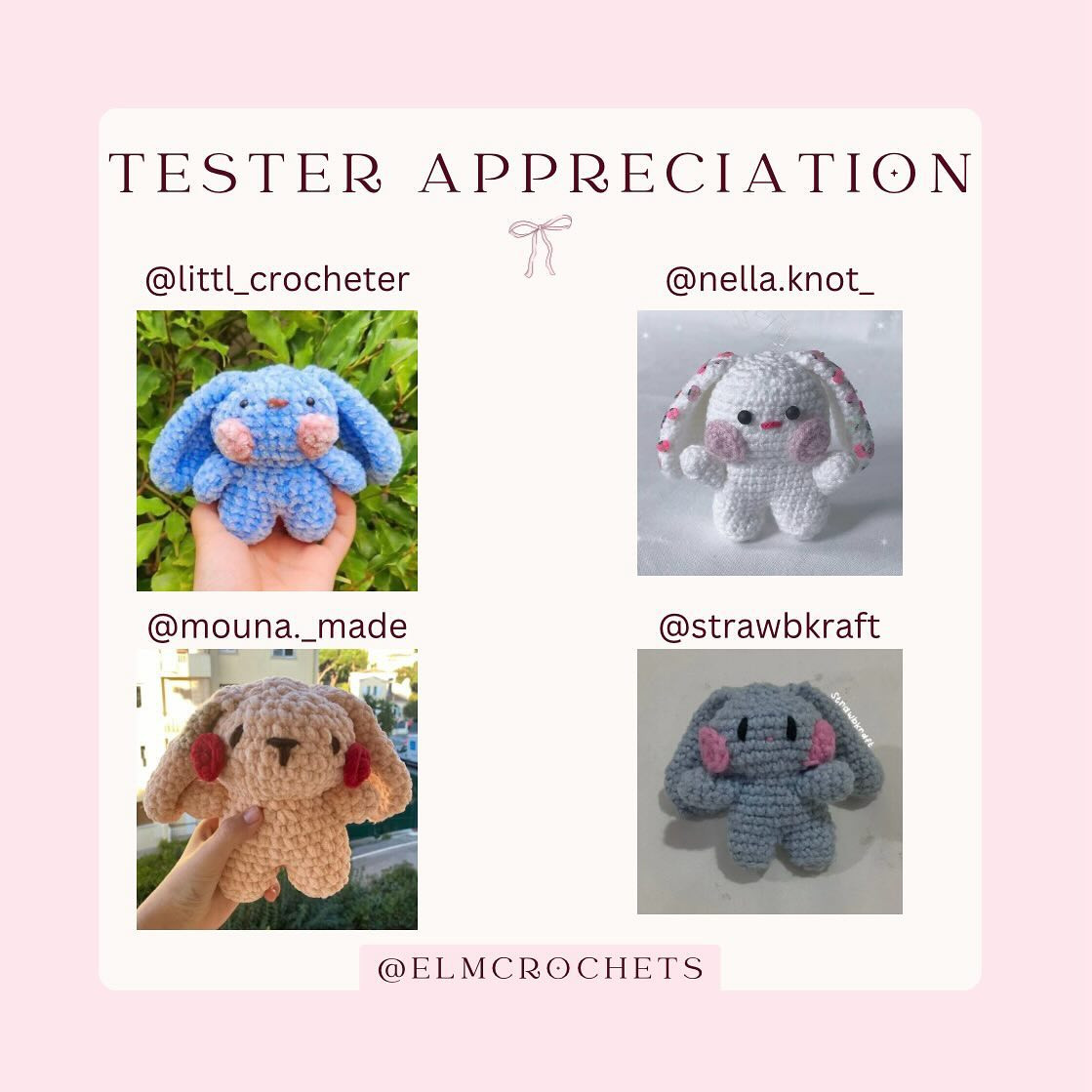 Cute Bunny Crochet Pattern for Amigurumi Enthusiasts